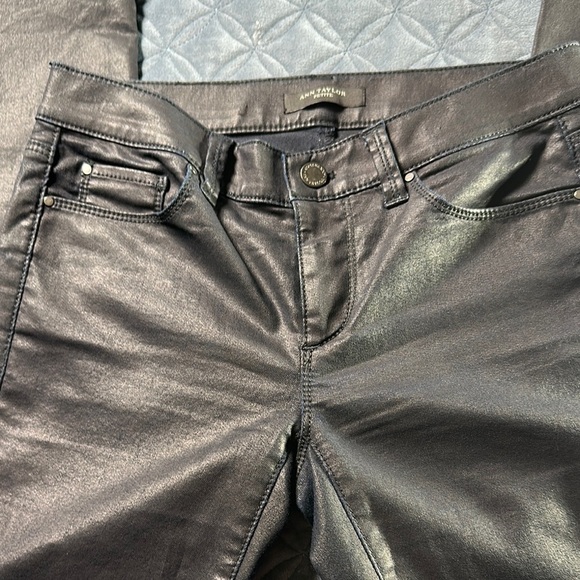 Ann Taylor Metallic Skinny Jeans - Picture 3 of 9